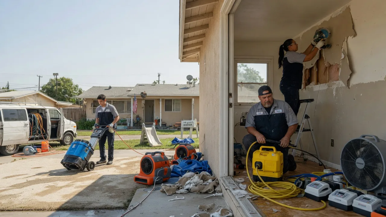 Water Damage Restoration in Castleton, IL near me